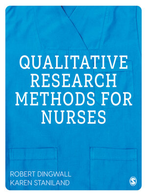 cover image of Qualitative Research Methods for Nurses